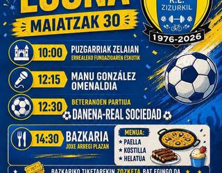 Egun guztiko festa egingo dute bihar