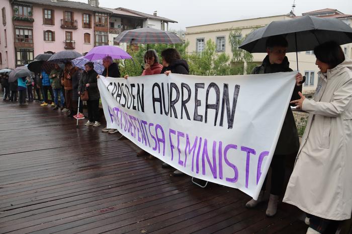 Iruñeko erailketa matxista salatu dute