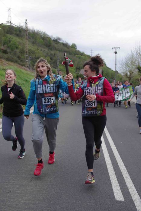 korrika, furgonetatik, Anoet 70 1649421150290