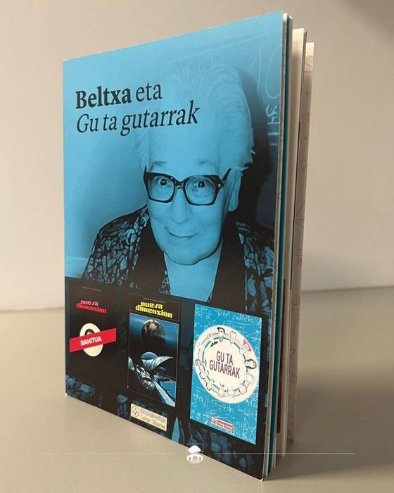 'Beltxa eta Gu ta Gutarrak' liburua eskuragarri jarri dute