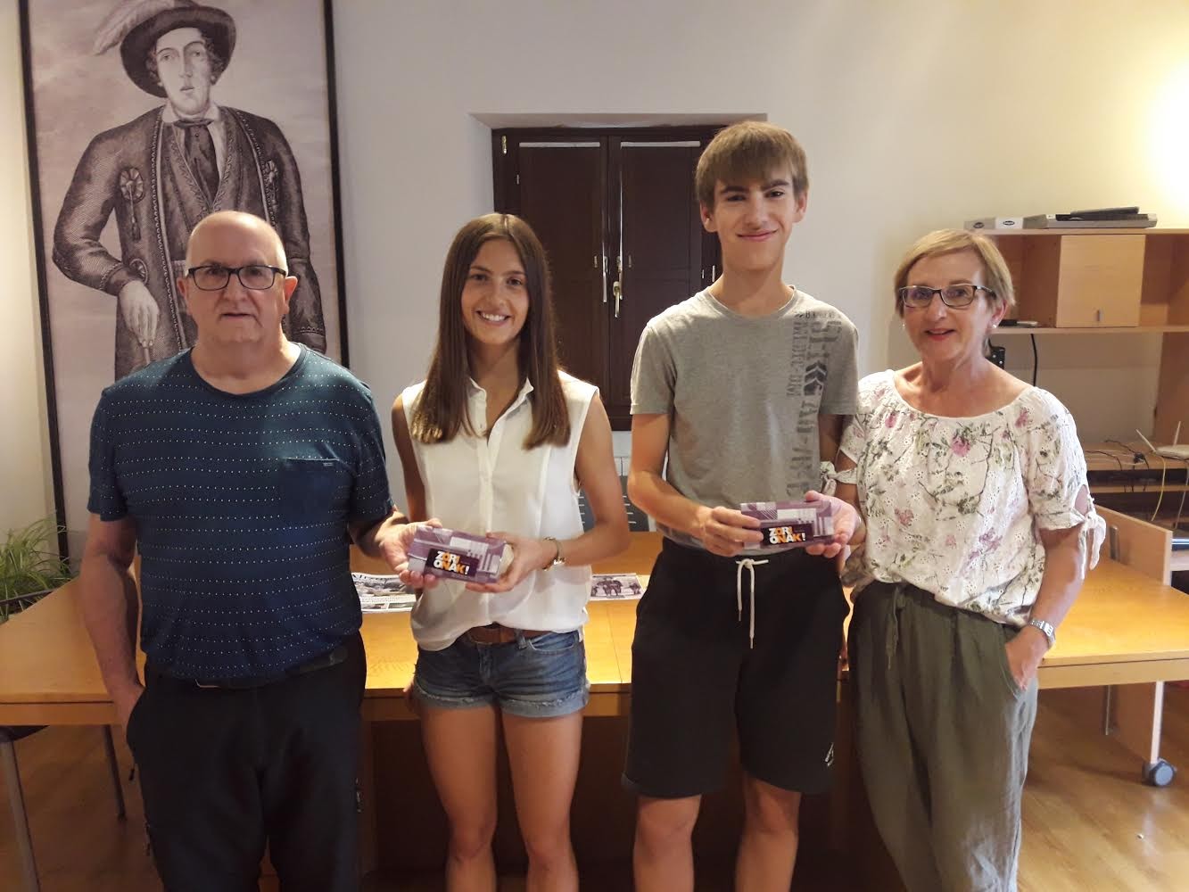 Nerea Murua eta Julen Madariaga, saridunak