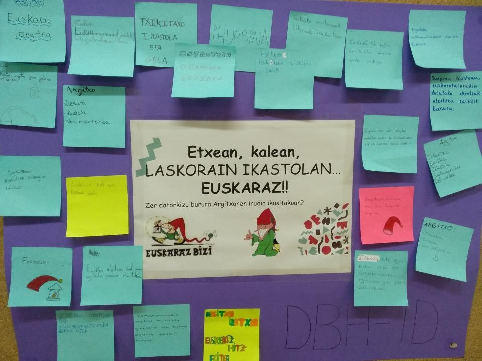 Zuri esker naiz gutun hau idazteko gauza