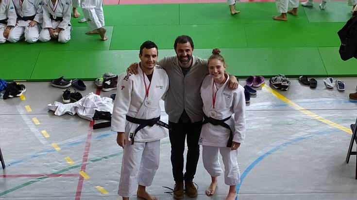 Zuriñe Tardio eta Ruben Lekuona judokak, Espainiako Txapelketara