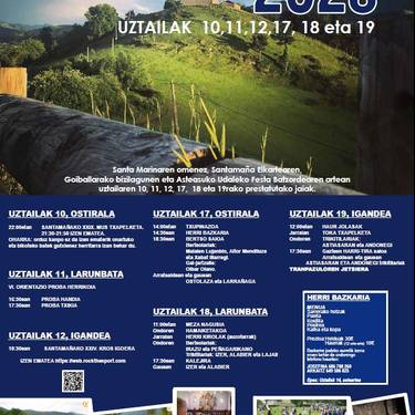 Santamañako festak