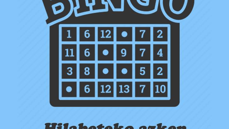 Pintxo lehiaketa eta bingo musikatua