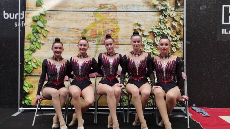 Belabietako gimnasten emaitza nabarmenak