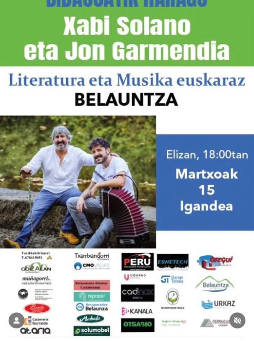 Literatura eta musika euskaraz