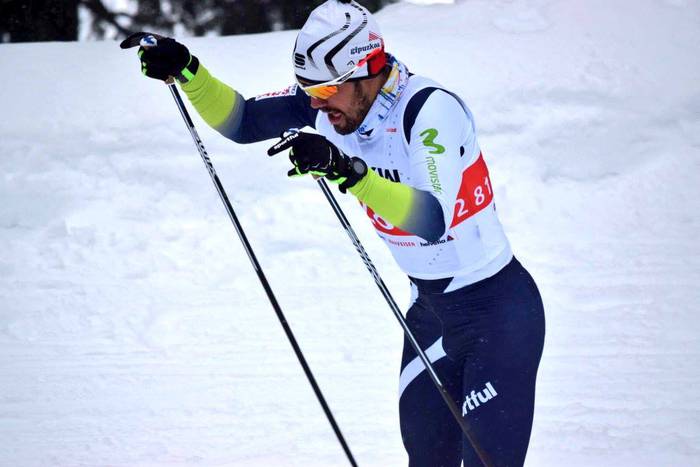 Imanol Rojo 24. postuan, Suitzako Skiathlon proban