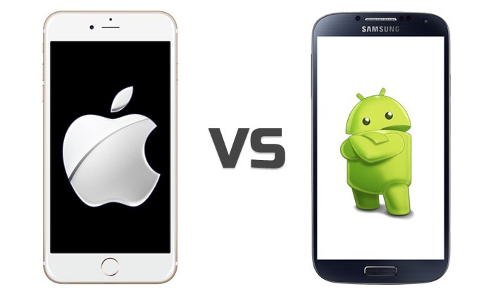 'Iphone vs Android' Zein ateratzen da garaile?
