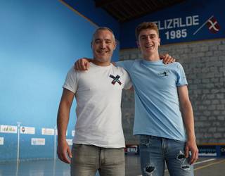 Frontenis eta mus txapelketak antolatu dituzte Belauntzan