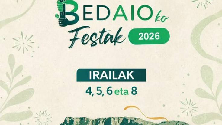 Bedaioko jaiak 2026