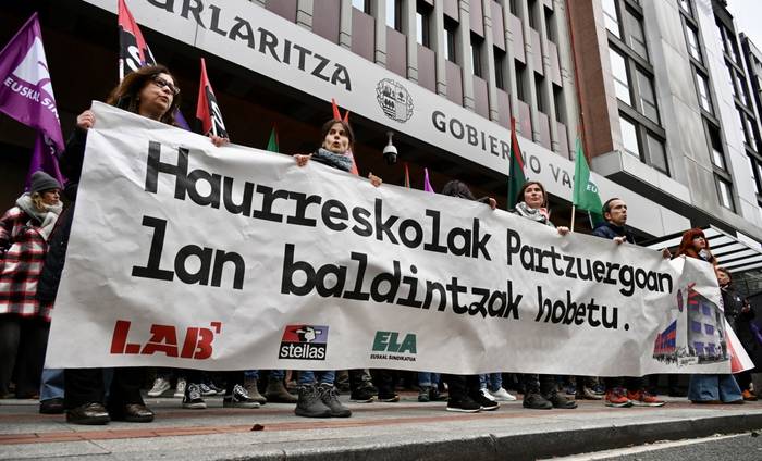 LABek Haurreskolak partzuergorako lan hitzarmen berria adostu du