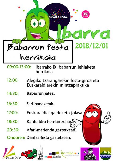 Babarrun festa herrikoia