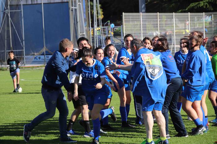 Tolosa CFeko emakumeak Bigar 28 1556479905134