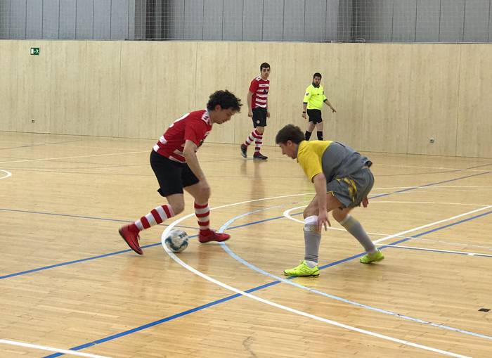 Garaipen garrantzitsua eskeini zion Laskorainek Usabalgo zalegoari (4-3)