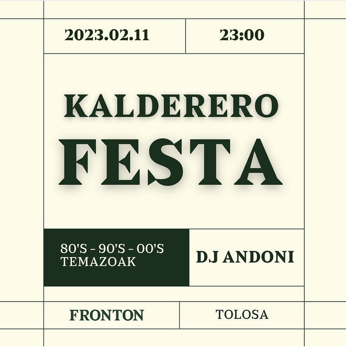 Kalderero Festa