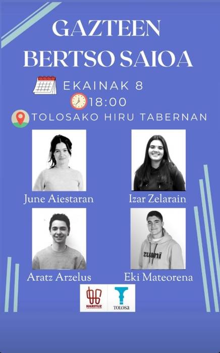 Gazteen bertso saioa