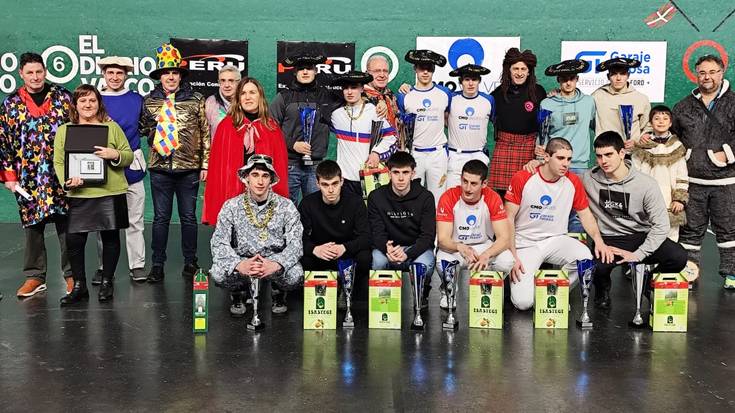 Perurena-Okiñena, Sarasibar-Balerdi eta Apezetxea-Apeztegia txapeldun