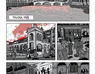 Mende bat atzera marraztutako istorio beltza