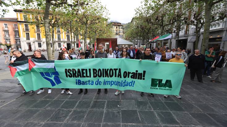 «Boikota izan behar da genozidioa geldiarazteko gure tresna nagusia»