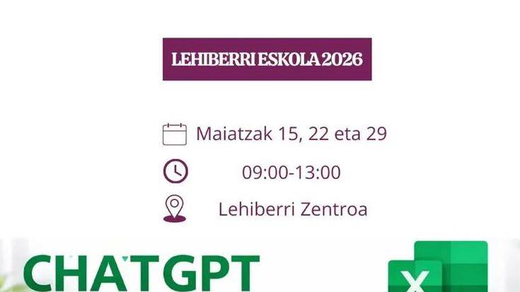 Lehiberri Eskola 2026