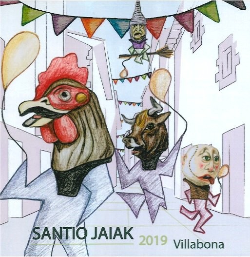 Aukeratu dute Santioak iragartzeko kartela