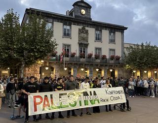 Palestinarren aldeko aldarria