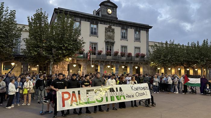 Palestinarren aldeko aldarria