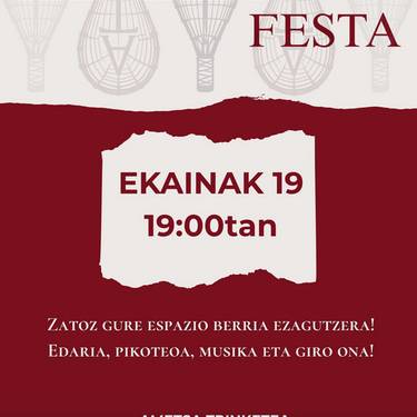 Irekiera festa