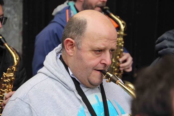 Bonberenea gaztetxearen 21. urteurrenean, txaranga 20 1545485577807