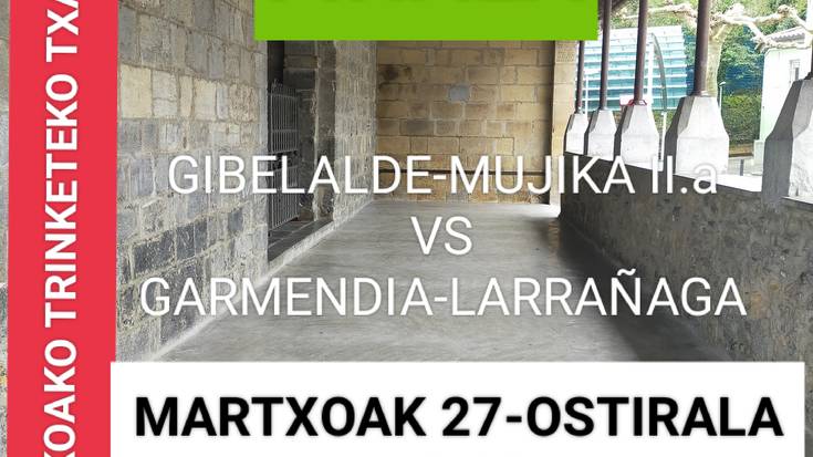 Gipuzkoako Xare Txapelketaren finala, ostiralean!