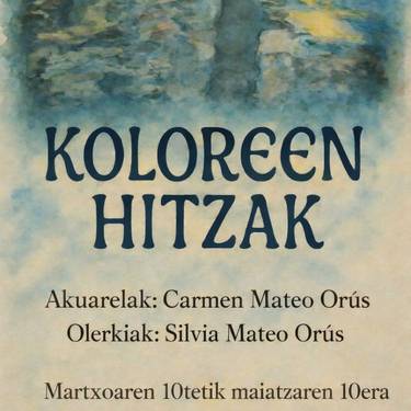 Erakusketa. 'Koloreen hitzak'
