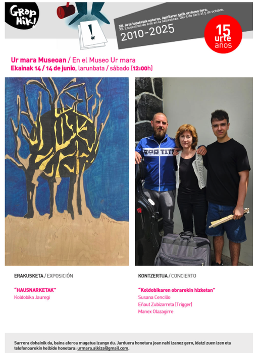 Erakusketa eta kontzertua