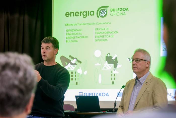 Energia komunitateak sortzeko prozesuari ekin diote Ibarran