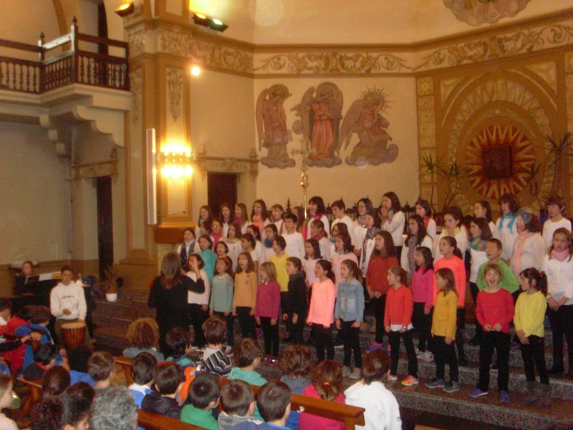 Laskorain abesbatza, Bartzelonara