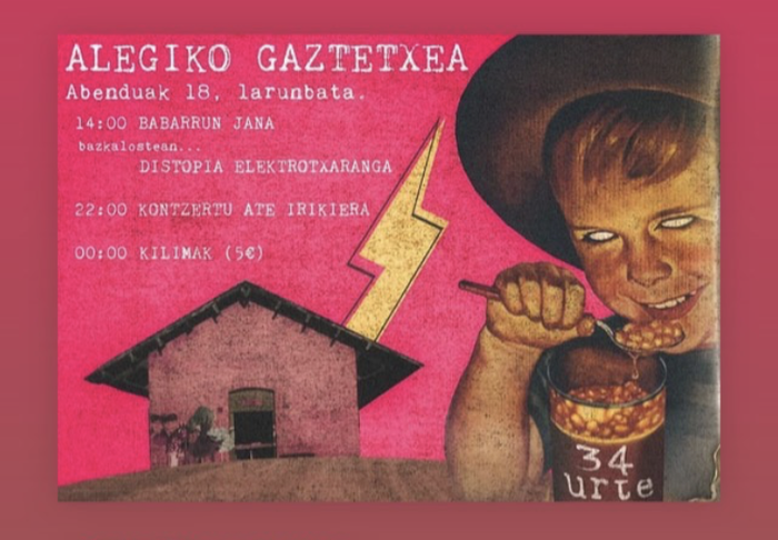 Babarrun jatea eta kontzertuak