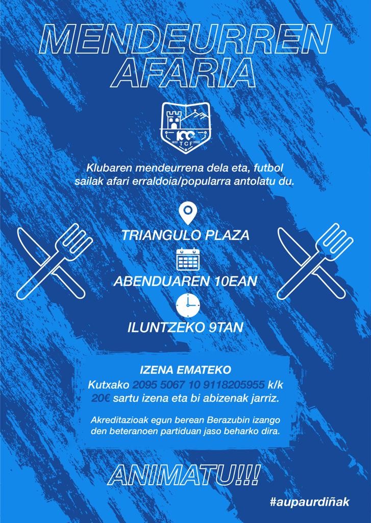 Mendeurren afari «erraldoia»
