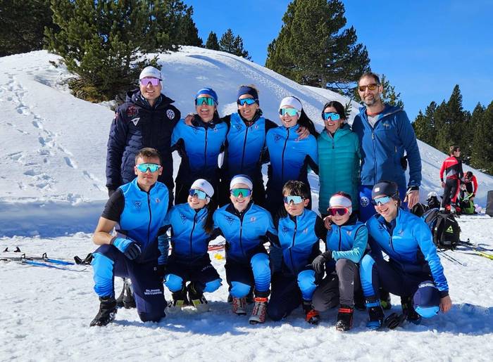 Alpino Uzturreko bost kide, roller eskiko Espainiako Txapelketan