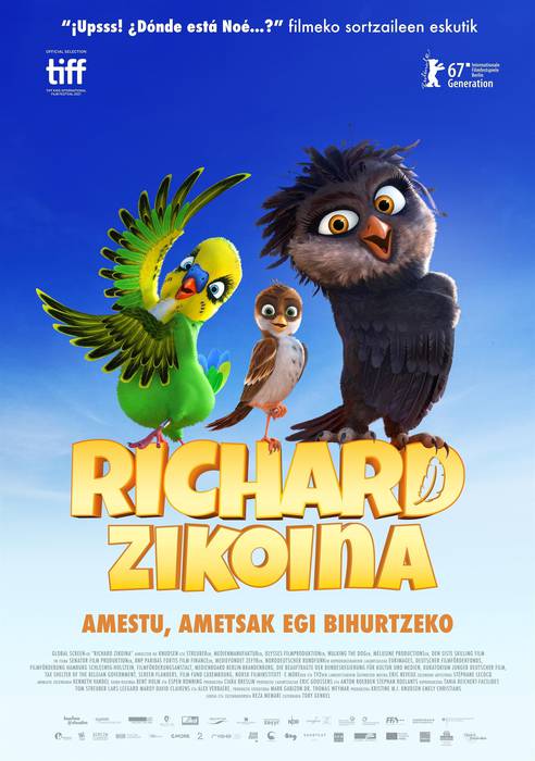 Richard Zikoina, filma