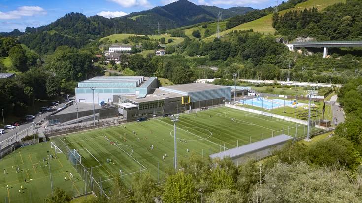 Usabal Kiroldegiko energia-eraginkortasuna optimizatzeko lanak, azken txanpan