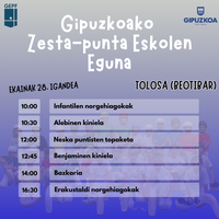 Gipuzkoako Zesta-punta Eskolen Eguna