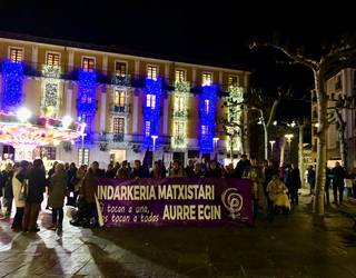 Indarkeria matxista salatzeko elkarretaratzeak gaur eta bihar