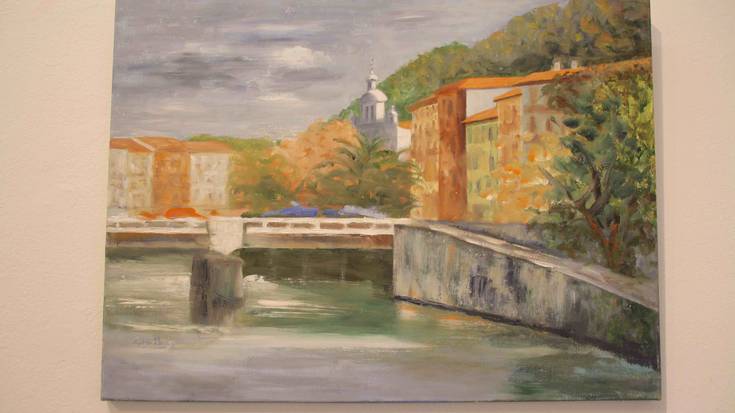 Munduari leiho bilakatutako koadroak, Aranburu jauregian