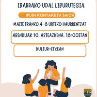 Ipuin kontaketa saioa