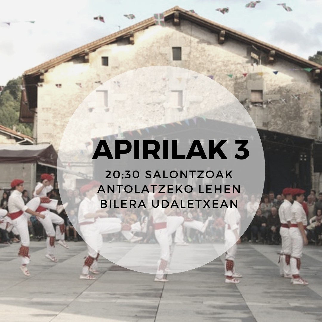 Salontzoak antolatzeko bilera