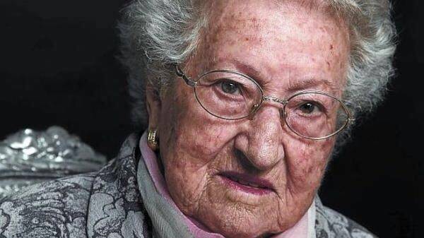 Onesima Rojo, 105 urte bizipozez beterik