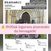 Gazteluko II. Sega LIgaxka