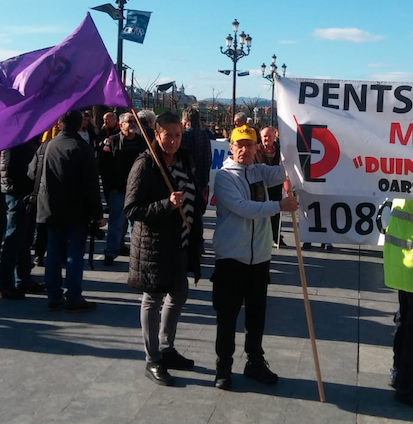 "Pentsiodunen borroka guztiontzat heldulekua izatea nahi genuke"