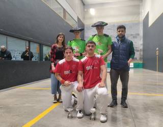 Gipuzkoako finalak jokatu dira Irurako Ametsa trinketean