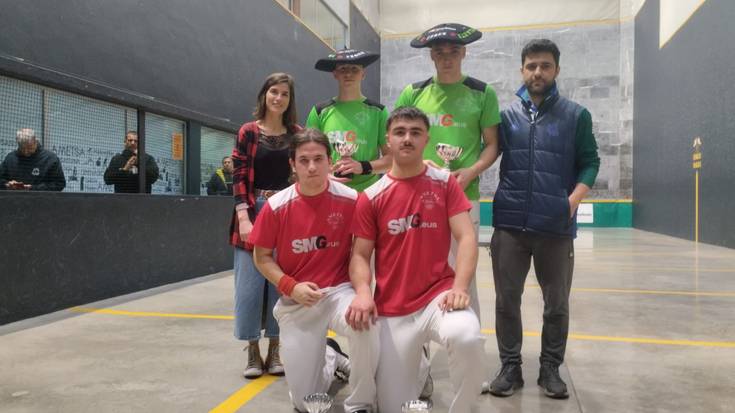 Gipuzkoako finalak jokatu dira Irurako Ametsa trinketean